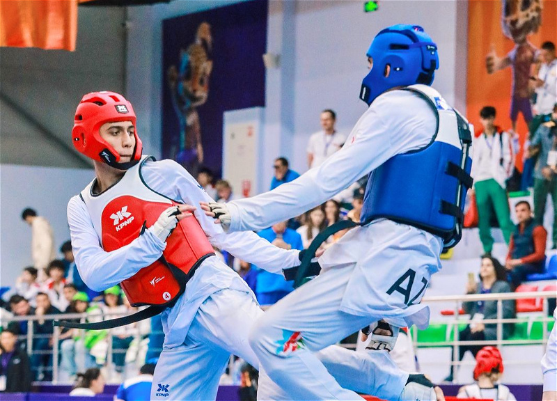 Azərbaycan taekvondoçuları MDB Oyunlarının finalında