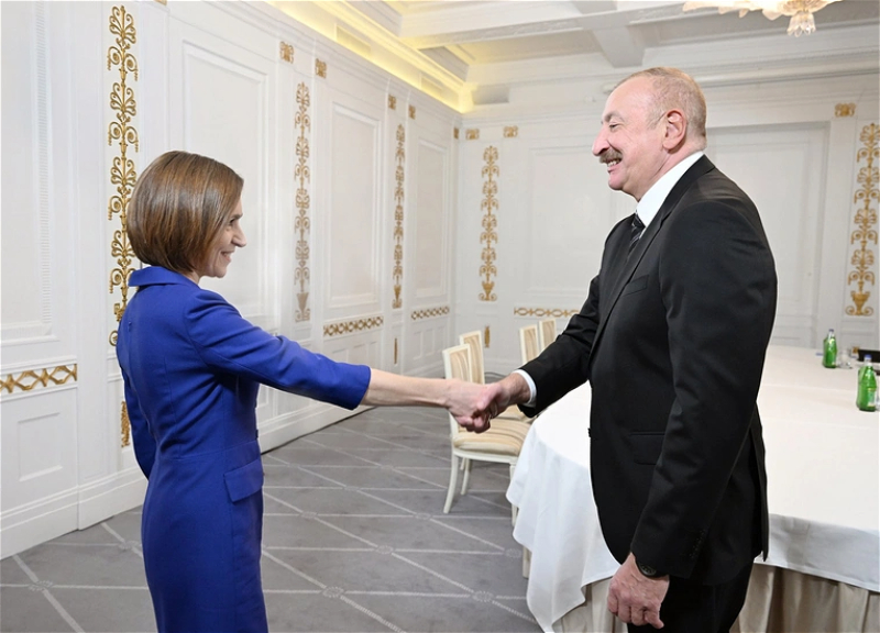 Майя Санду: Я поздравила президента Азербайджана с важными шагами на пути к миру с Арменией