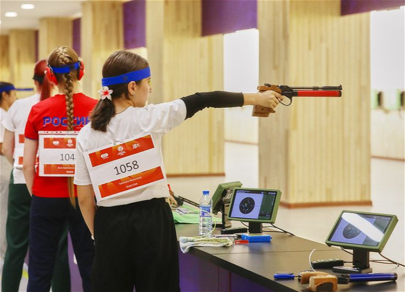 Азербайджанский стрелок завоевала серебряную медаль на III Играх стран СНГ