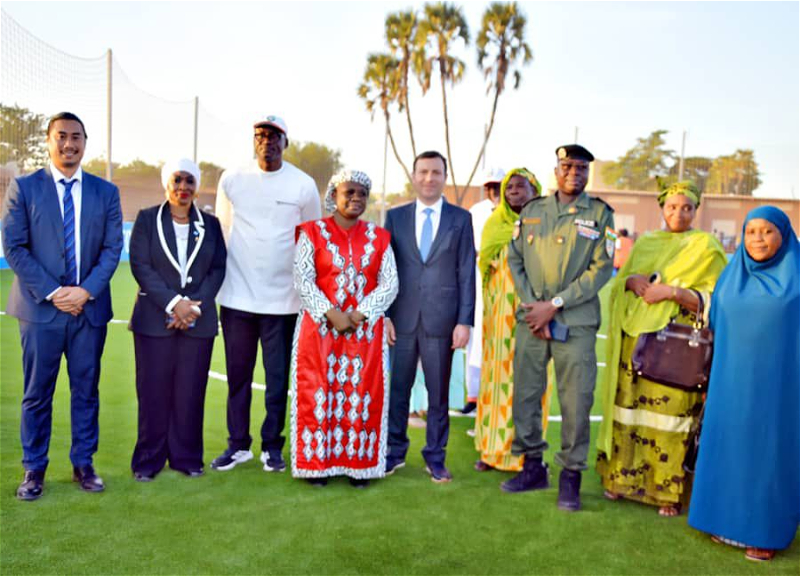 Эльхан Мамедов принял участие в открытии новых футбольных объектов FIFA в Нигере - ФОТО - ВИДЕО