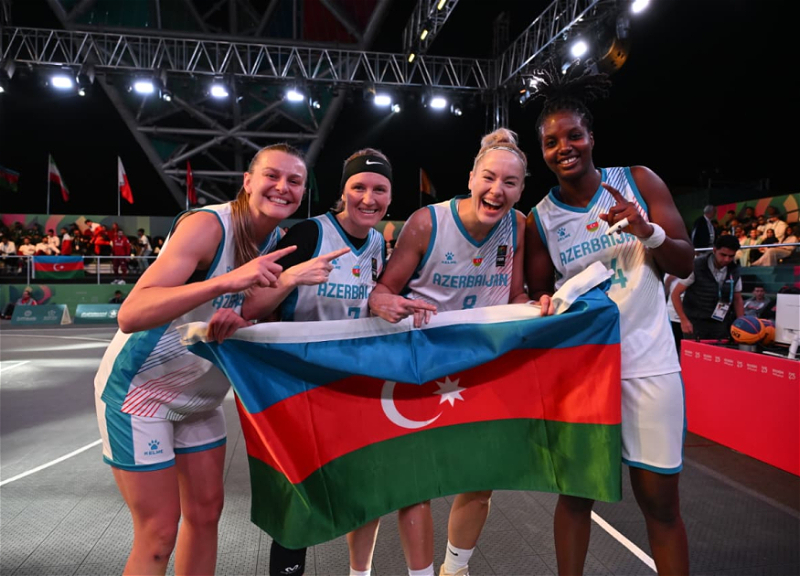 Азербайджанские баскетболистки стали чемпионками Исламиады