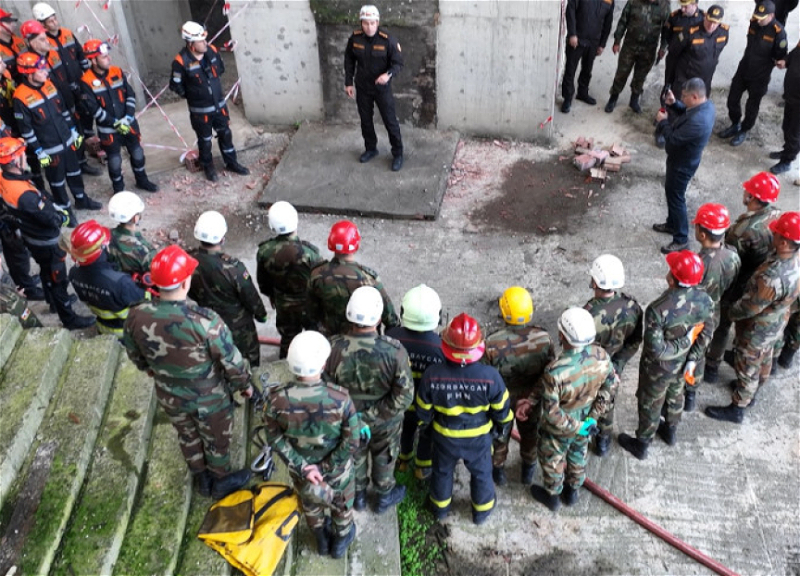 FHN taktiki-xüsusi təlim keçirib