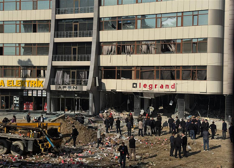 «Azəriqaz» прокомментировал инцидент со взрывом в «AFEN Plaza»