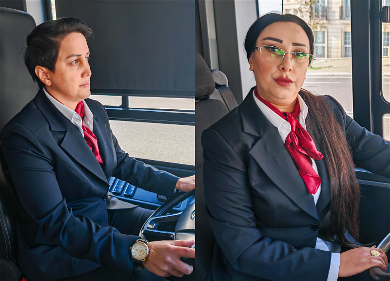 Avtobus sürücüsü olaraq fəaliyyətə başlayan xanım çətinliyi nədə görür? – VİDEOREPORTAJ