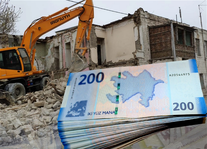 В Баку запускают очередной этап сноса жилья с компенсацией 2700 манатов за кв.м