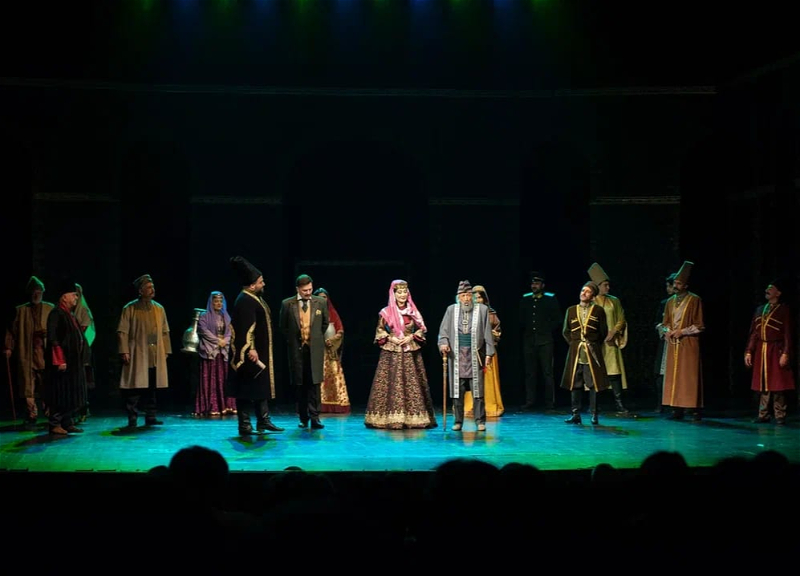 Amaliya Pənahova Dram Teatrda “Xurşidbanu Natəvan”la yad edildi - FOTO