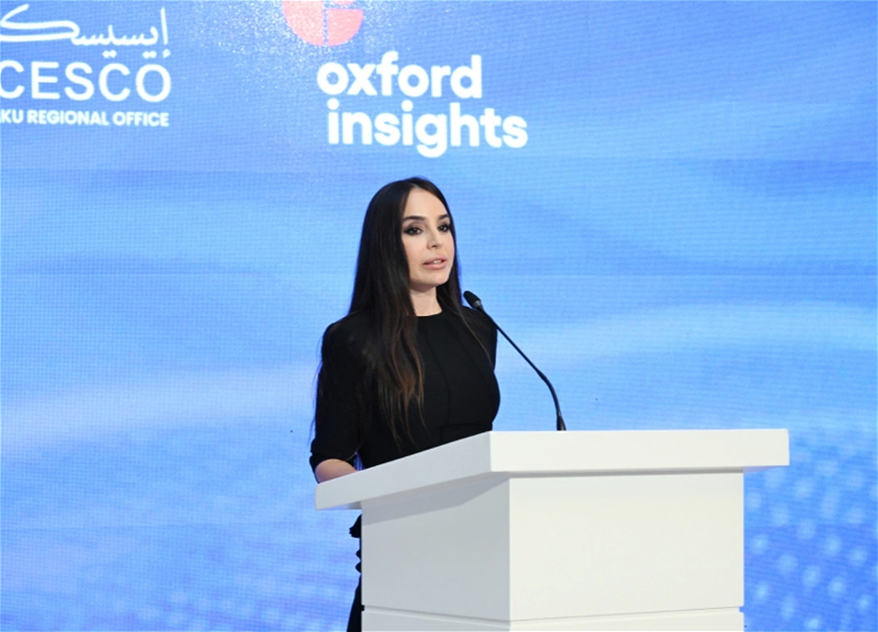 Leyla Əliyeva Bakıdakı beynəlxalq konfransdan paylaşım etdi