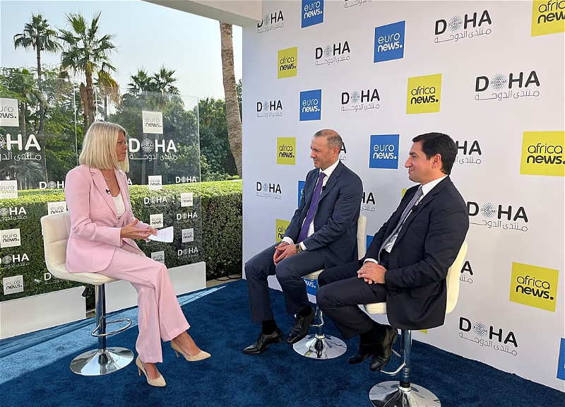 Хикмет Гаджиев и Армен Григорян дали совместное интервью Euronews