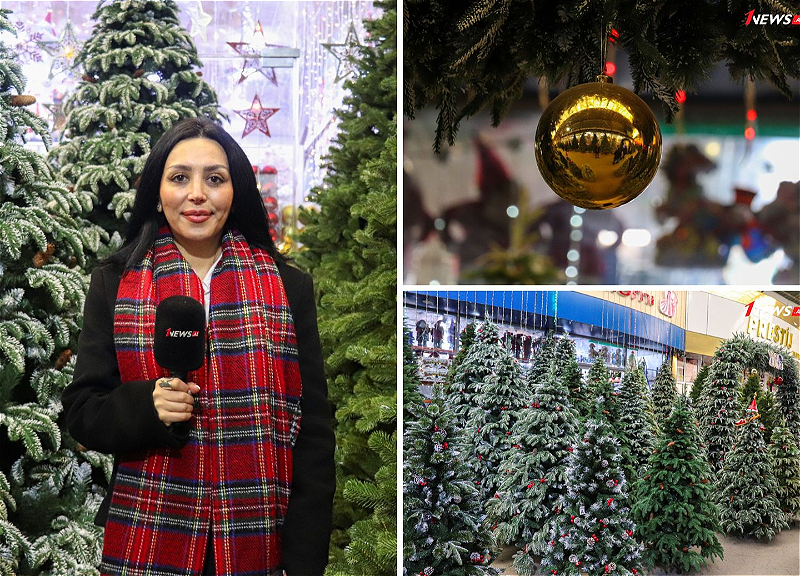 Şam ağacı bəzəməyə nə qədər pul xərcləməliyik? - Araşdırma və qiymətlər - VİDEOREPORTAJ