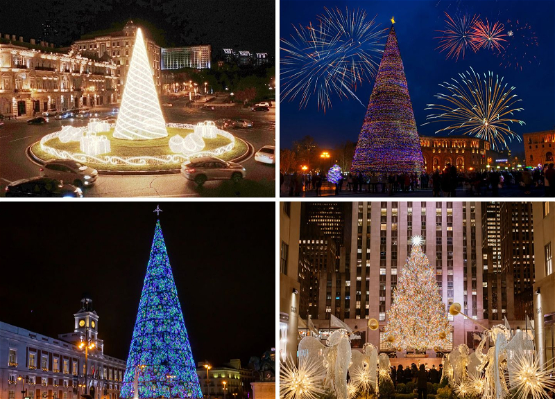Главные ёлки планеты: как мир встречает Новый год - ФОТО