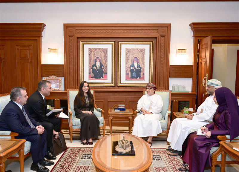 Вице-президент Фонда Гейдара Алиева Лейла Алиева находится с визитом в Омане - ФОТО