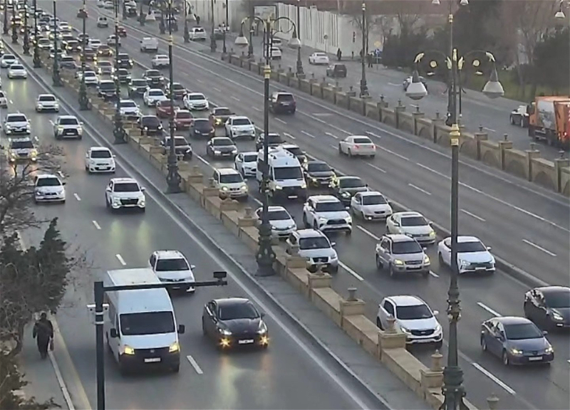 На этих дорогах Баку наблюдаются пробки - ФОТО - СПИСОК
