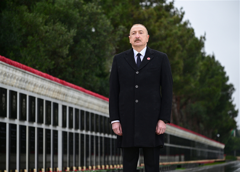 Ильхам Алиев поделился публикацией в связи с годовщиной трагедии 20 Января