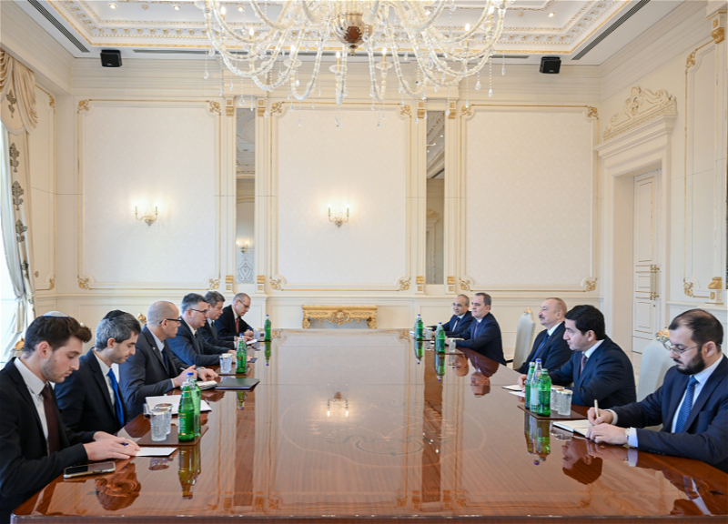 Ильхам Алиев принял главу МИД Израиля - ФОТО