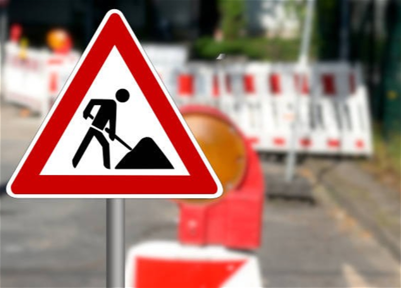 Полностью ограничивается движение транспорта на этом участке проспекта Бабека - ФОТО