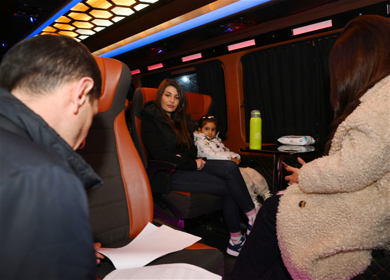 Cəbrayıl rayonunun Horovlu kəndinə növbəti köç karvanı yola salınıb - FOTO