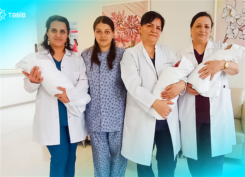 В Масаллы родились тройняшки - ФОТО