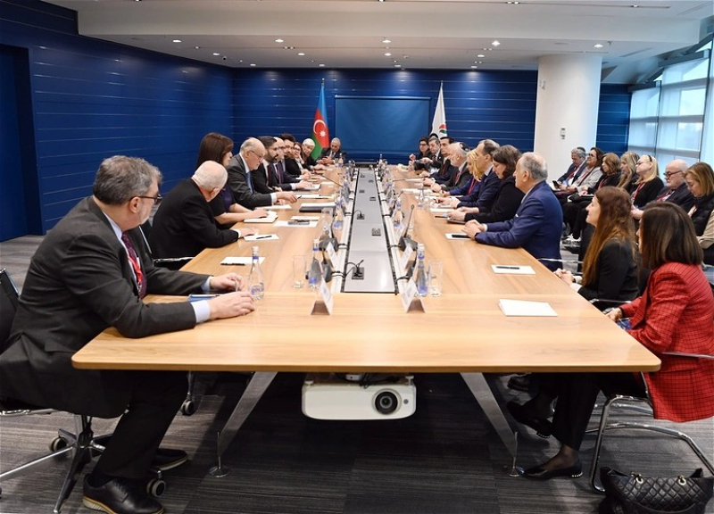 Президента SOCAR встретился с председателем Конференции президентов крупнейших еврейских организаций США - ФОТО