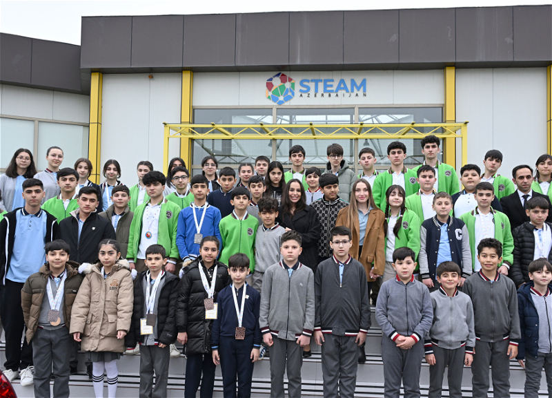 Leyla Əliyeva və Alena Əliyeva Quba şəhərində internat tipli ümumtəhsil məktəbini və STEAM mərkəzini ziyarət ediblər - FOTO