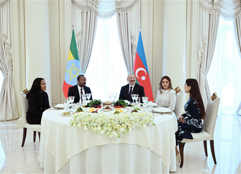 Официальный обед в честь Премьер-министра Эфиопии