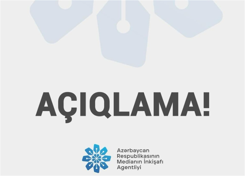 MEDİA Yaxın Şərqdəki hərbi əməliyyatlarla bağlı jurnalistlərə müraciət edib