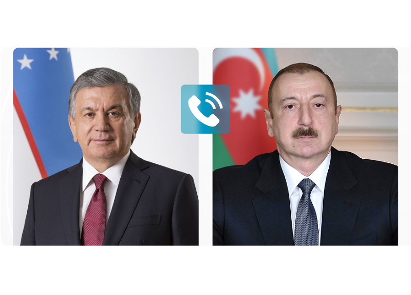 Президент Узбекистана позвонил Президенту Ильхаму Алиеву