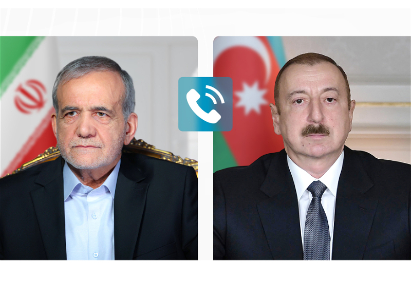 Масуд Пезешкиан позвонил Ильхаму Алиеву