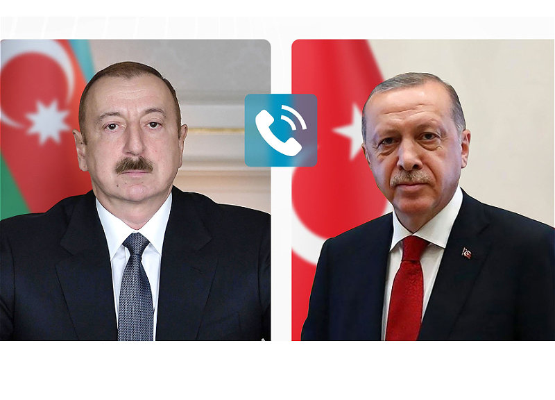 President Ilham Aliyev Calls Recep Tayyip Erdogan
