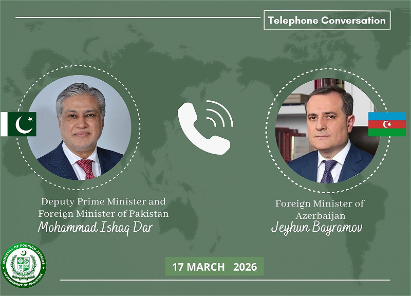 Jeyhun Bayramov Discusses Regional Situation with Pakistani Counterpart