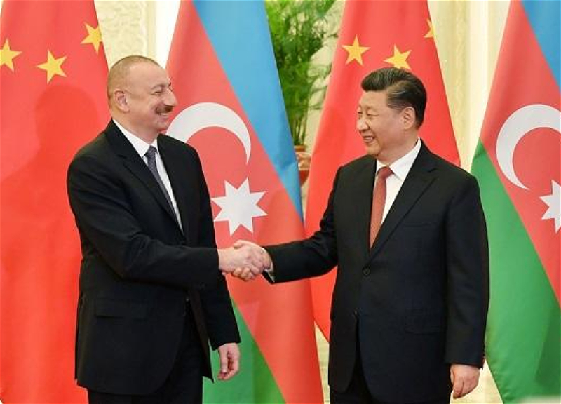 Çin lideri Prezident İlham Əliyevi təbrik edib