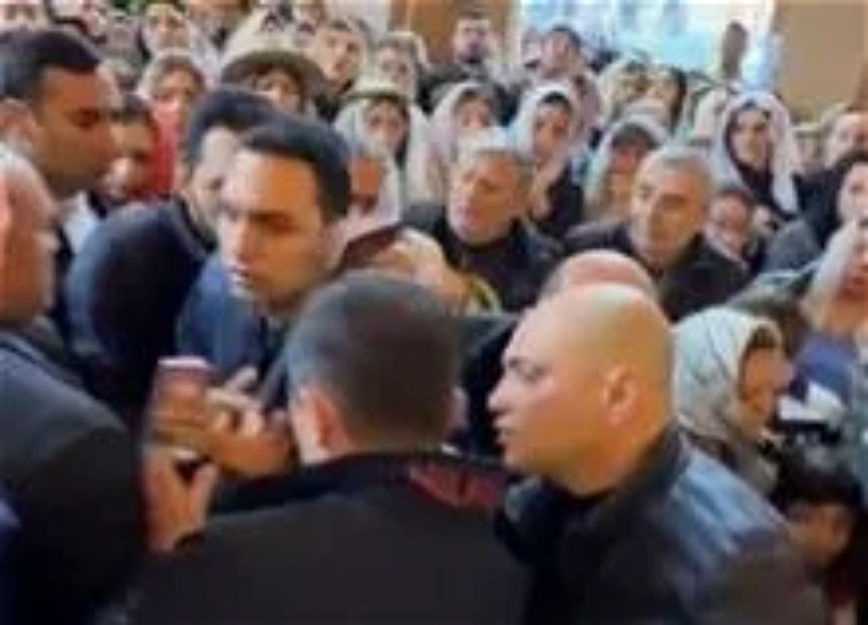 Attack on Pashinyan in church, two citizens detained