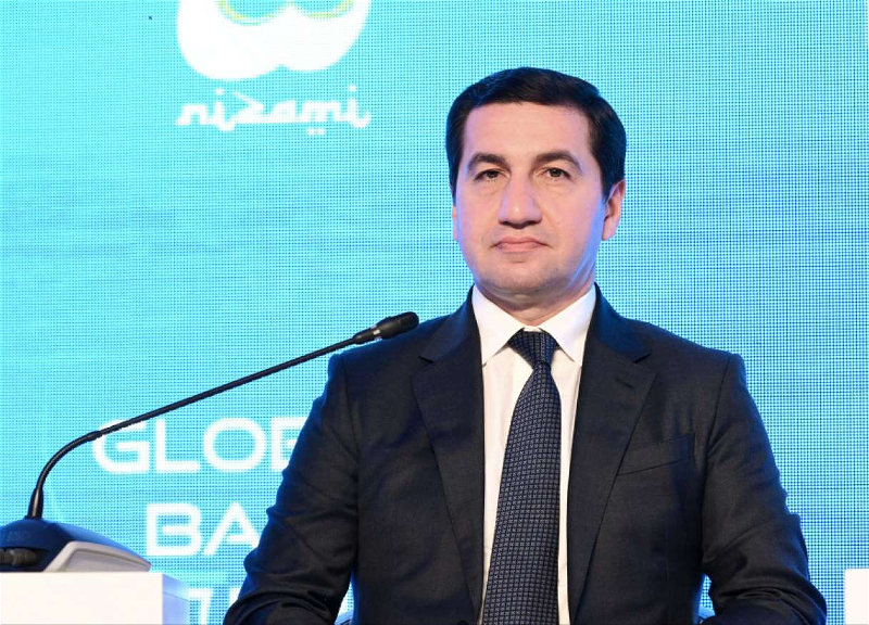 Hikmət Hacıyev WUF13 çərçivəsində Gəncə ilə bağlı video paylaşıb