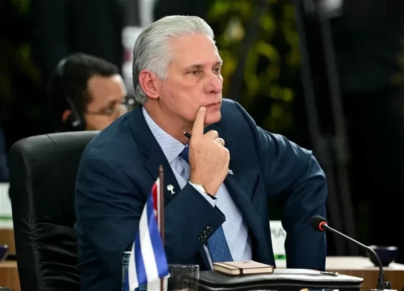 President of Cuba declares that the US has no right to demand his resignation