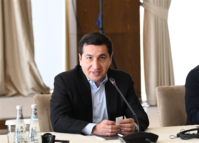 Hikmət Hacıyev Qəbələdə “Sülh Körpüsü” təşəbbüsünün nümayəndələri ilə görüşüb – FOTO – VİDEO