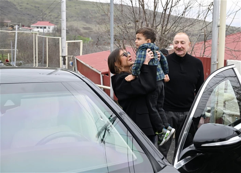 Ильхам Алиев исполнил мечту маленького Аяза: подарил его семье КАМАЗ - ВИДЕО