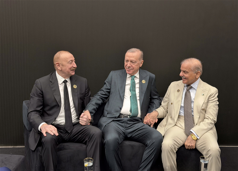 Алиев, Эрдоган и Шариф провели встречу на полях Анталийского дипломатического форума - ФОТО