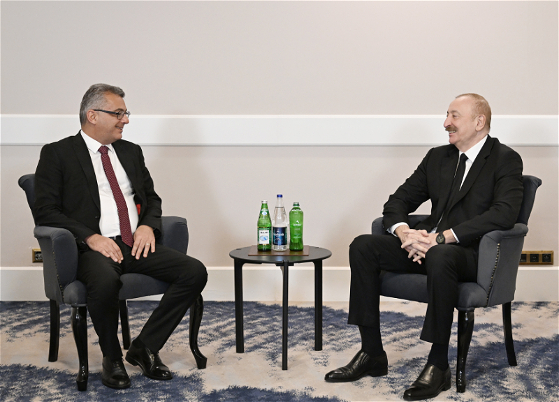 Antalyada Azərbaycan və Şimali Kipr Prezidentlərinin görüşü olub