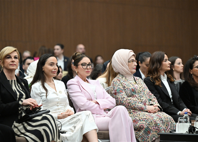 Mehriban Əliyeva Antalya Diplomatiya Forumu çərçivəsində paneldə iştirak edib - FOTO