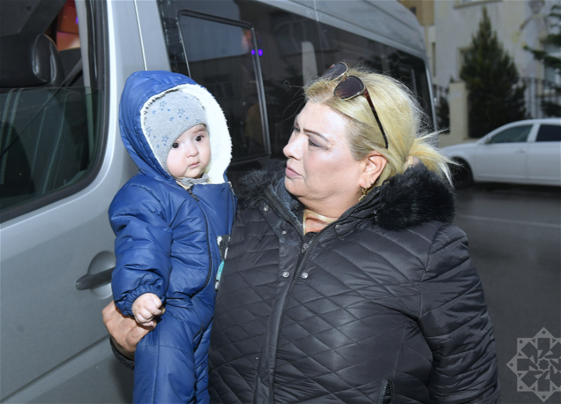 Ağdam şəhərinə daha 92 ailə yola salınıb - FOTO