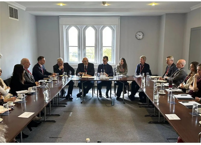 Elchin Amirbayov holds series of meetings in the United Kingdom - PHOTO