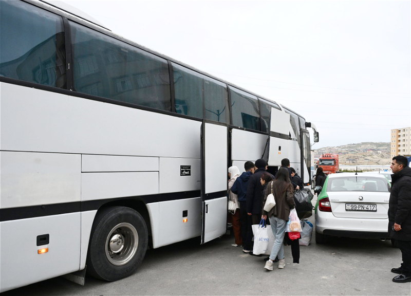 Ağdam şəhərinə növbəti köç karvanı yola salınıb