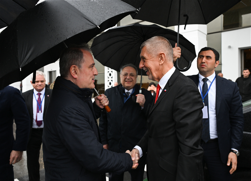 Завершился визит Премьер-министра Чехии в Азербайджан - ФОТО