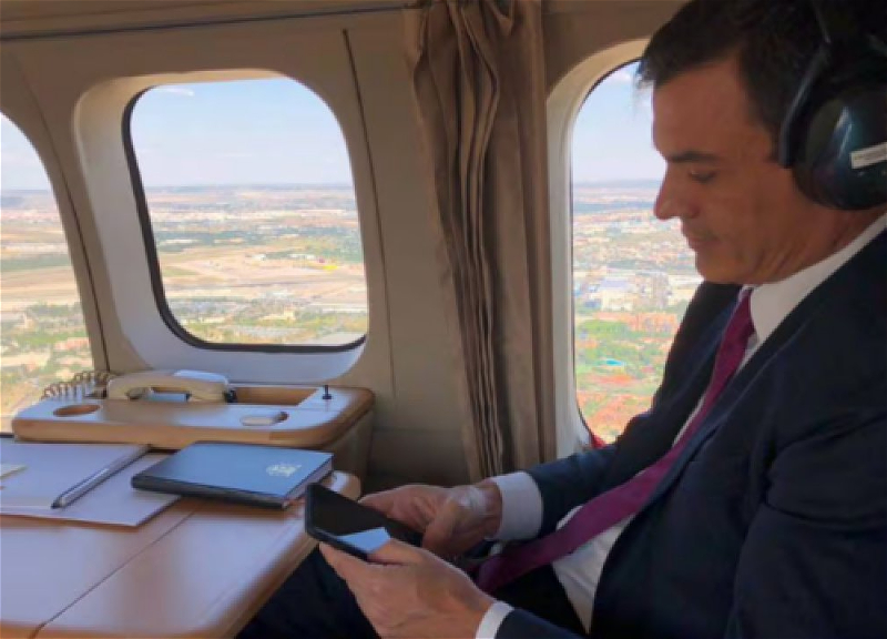 Spanish prime minister's plane, en route to Yerevan, makes emergency landing in Ankara