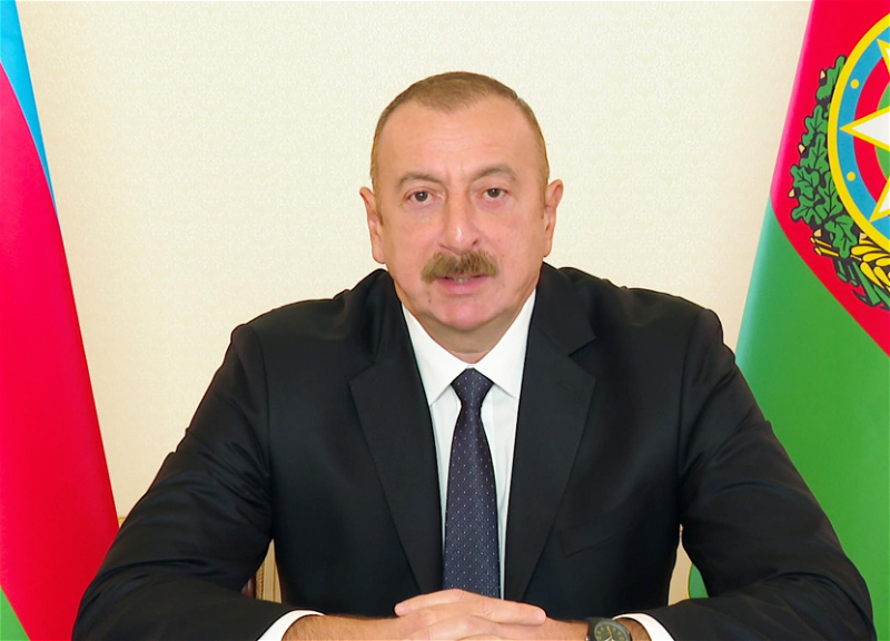 Prezidenti: Doqquz aydır sülh şəraitində yaşayırıq