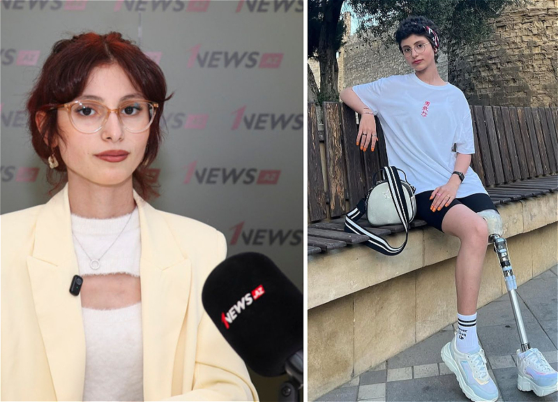 “Metal ayağım var, amma onu özümün bir hissəsi kimi hiss edirəm”: Xədicənin ilhamverici hekayəsi – VİDEO MÜSAHİBƏ