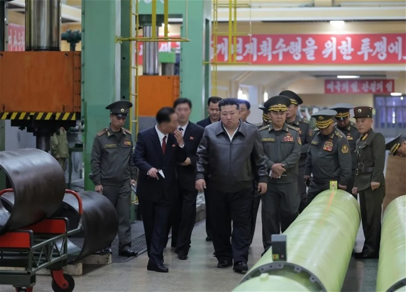 Kim Jong Un inspects enterprises of the defense industry of the DPRK