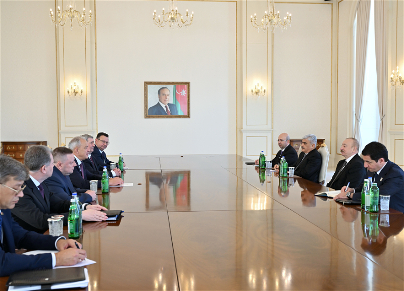 President Ilham Aliyev received Chairman of the House of Representatives of the National Assembly of Belarus - FOTO