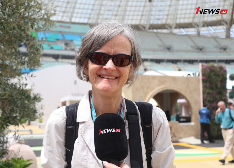 Mari Hukman: “Bakıda olmaq mənim üçün böyük şərəfdir - bu, maraqlı tarixi memarlığa malik gözəl şəhərdir”