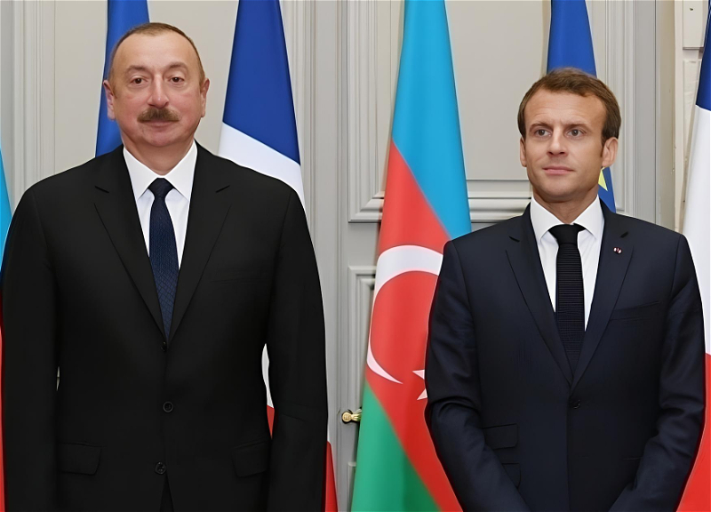 Macron called Ilham Aliyev and confirmed support for Azerbaijani-Armenian peace process
