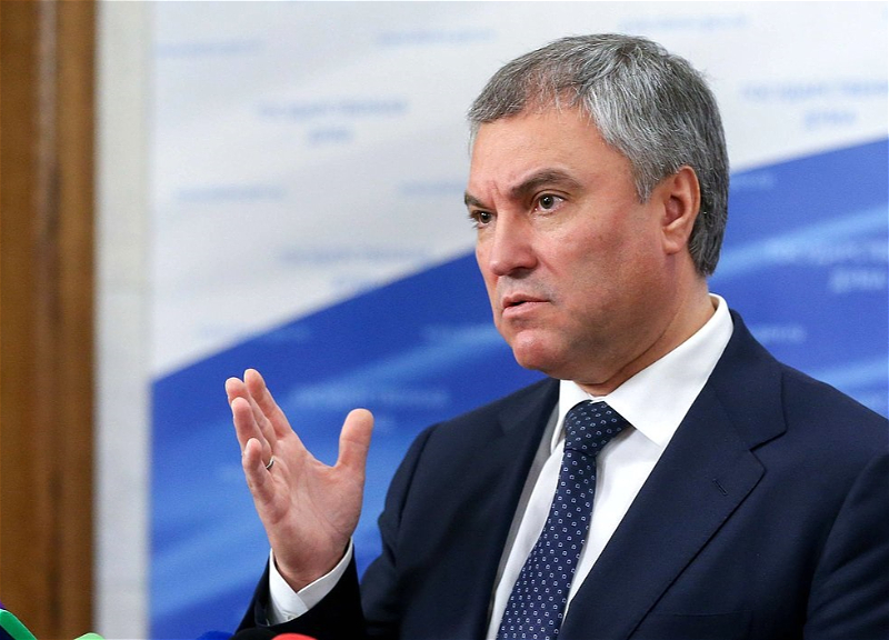 Volodin accuses Pashinyan of unfriendly policy against Russia